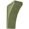 Ekena Millwork 3"W x 5 1/2"D x 8"H Medium Lawson Wood Vintage Decor Corbel, Restoration Green CORWD03X05X08LWGR - alternate 1